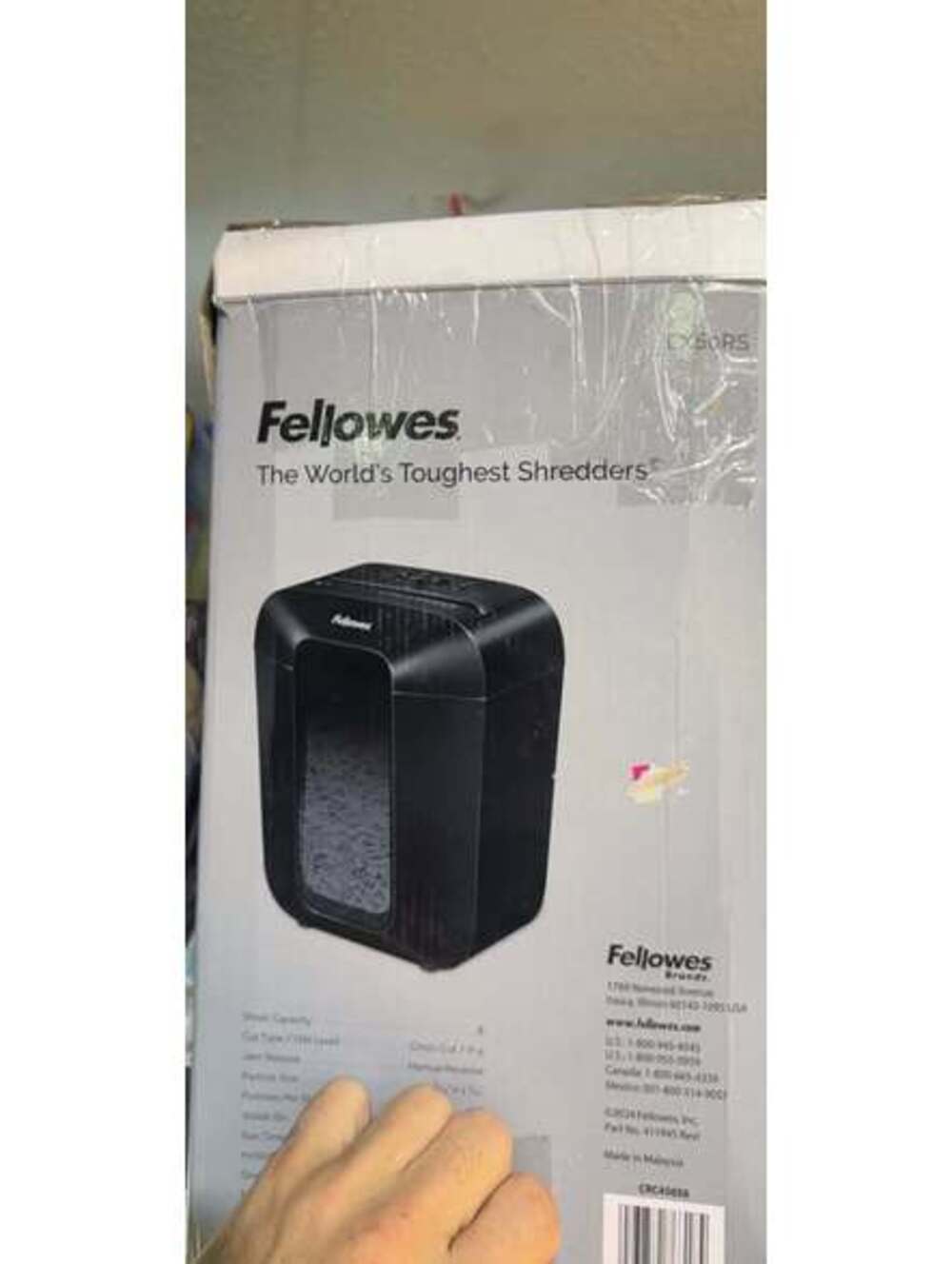 Fellowes LX50RS Paper Shredder